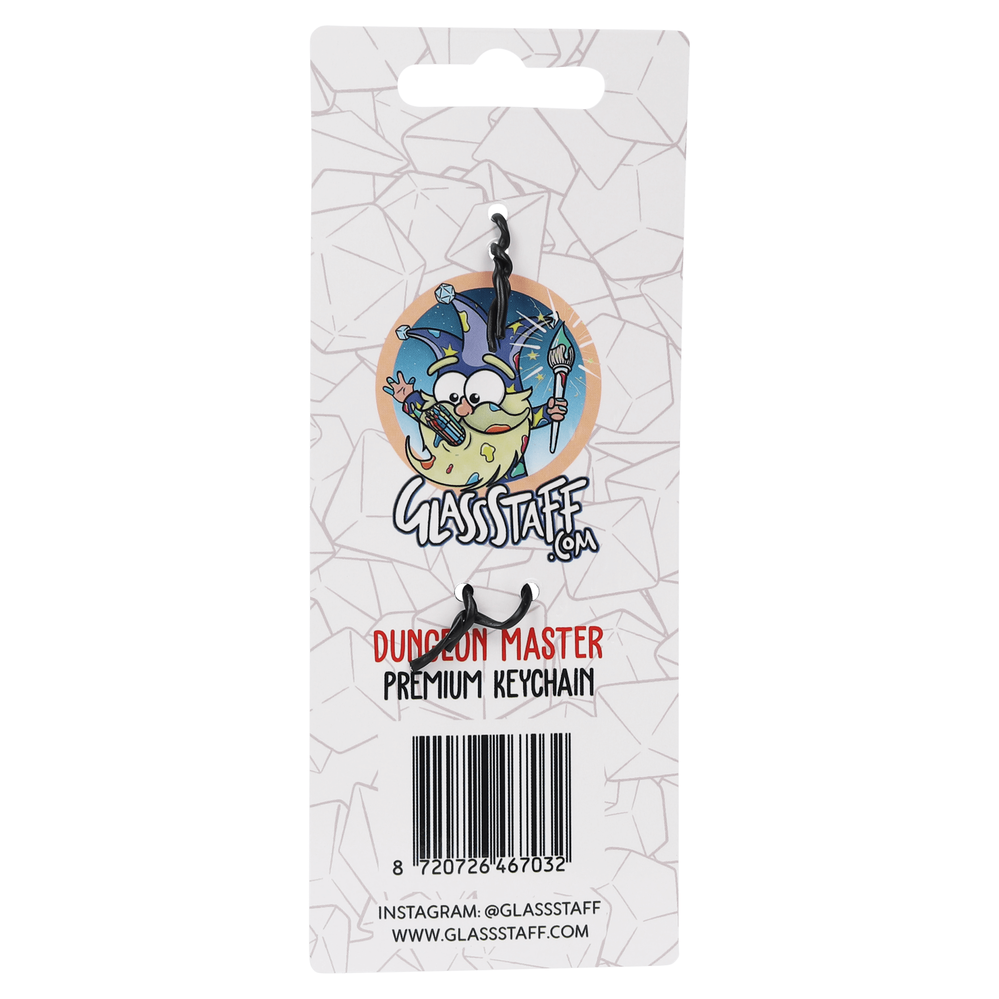 Dungeon Master Keychain - Keychain - GlassStaff