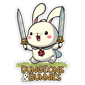 Dungeons and Bunnies sticker