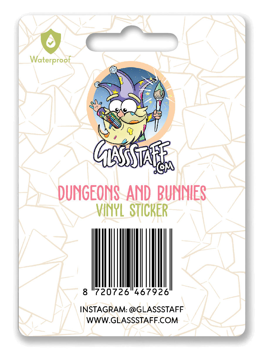 Kerkers en Konijntjes Sticker - D&D / TTRPG Sticker - {{a7e34e567b53452a9318f577bd952bc3}}