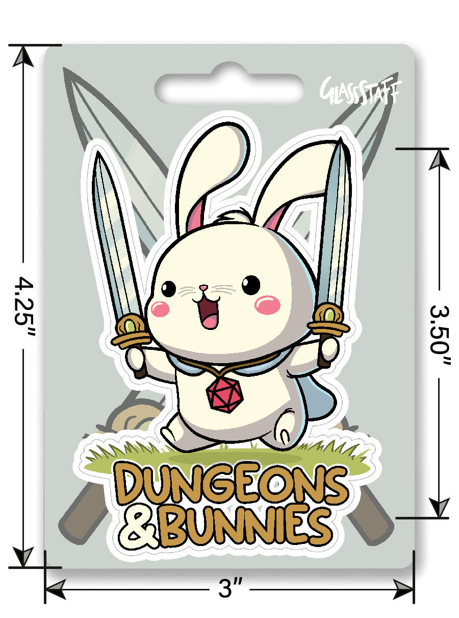 Kerkers en Konijntjes Sticker - D&D / TTRPG Sticker - {{a7e34e567b53452a9318f577bd952bc3}}
