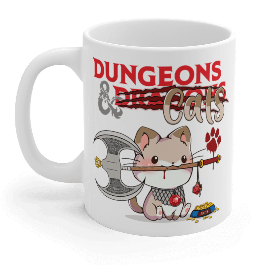 Dungeons & Cats Gift Mug