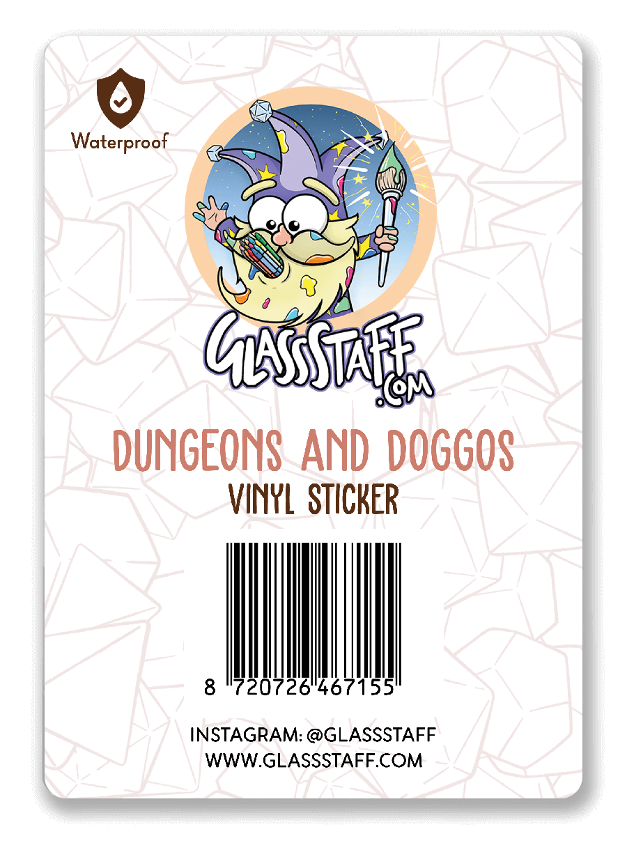Dungeons & Doggos Sticker
