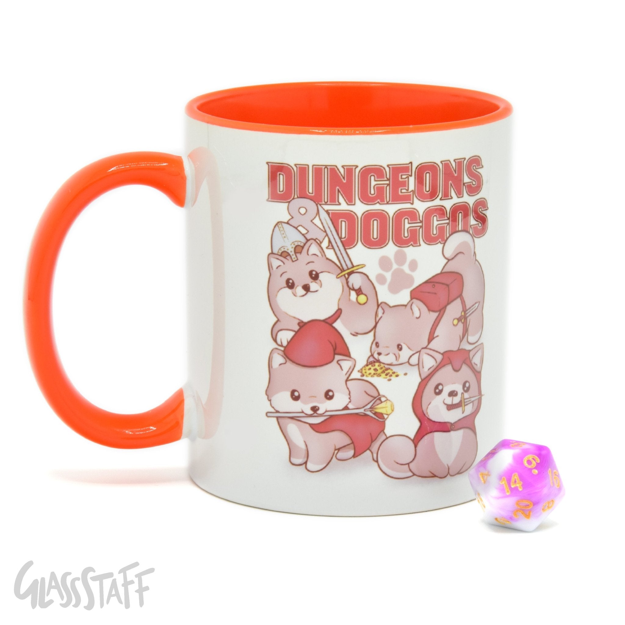 Dungeons & Doggos Gift Mug - Gift Mug - GlassStaff