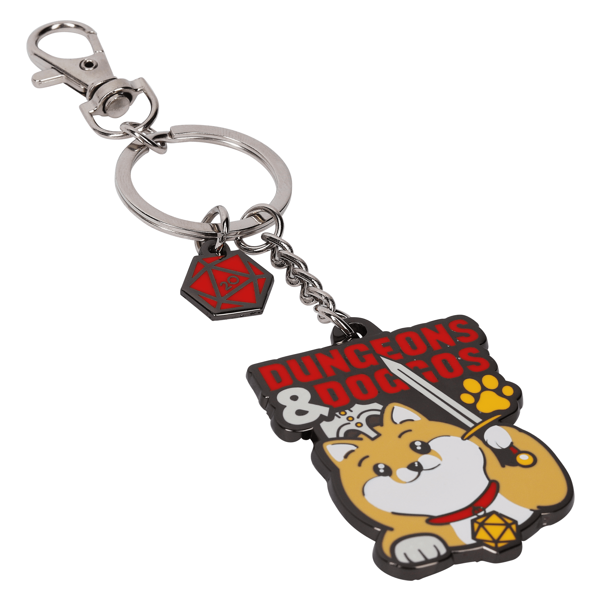 Dungeons & Doggos Keychain - Keychain - GlassStaff