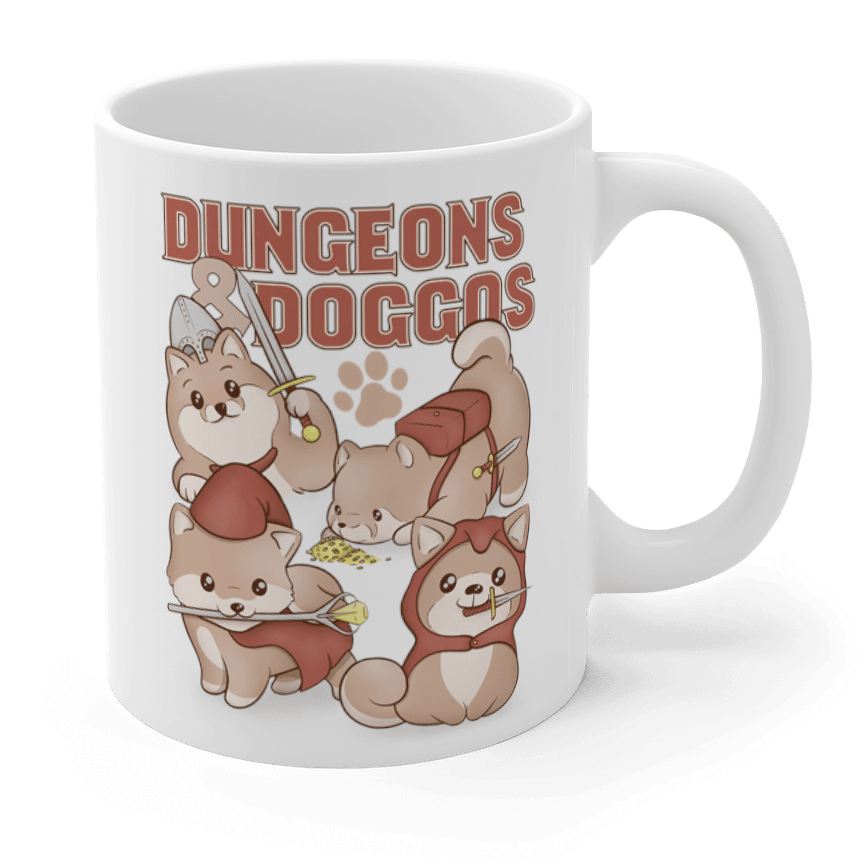 Dungeons & Doggos Gift Mug