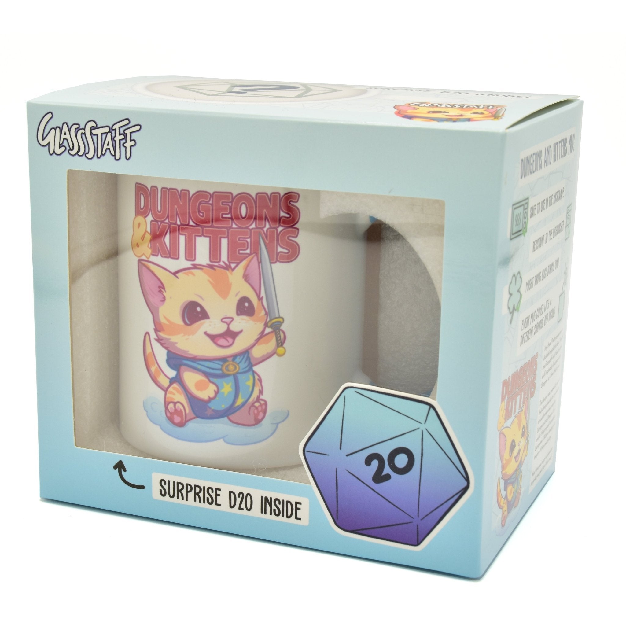 Dungeons & Kittens Gift Mug - Gift Mug - GlassStaff