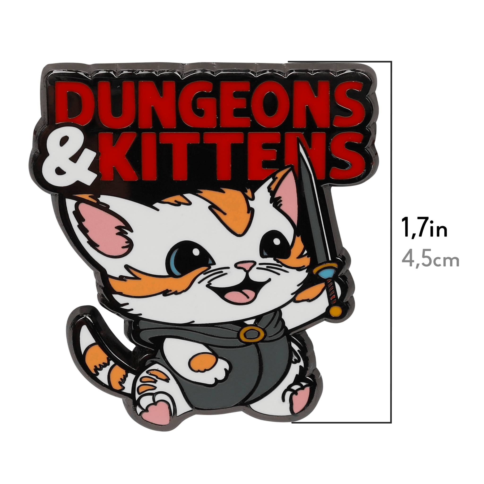 Dungeons & Kittens Pin - Pin - GlassStaff