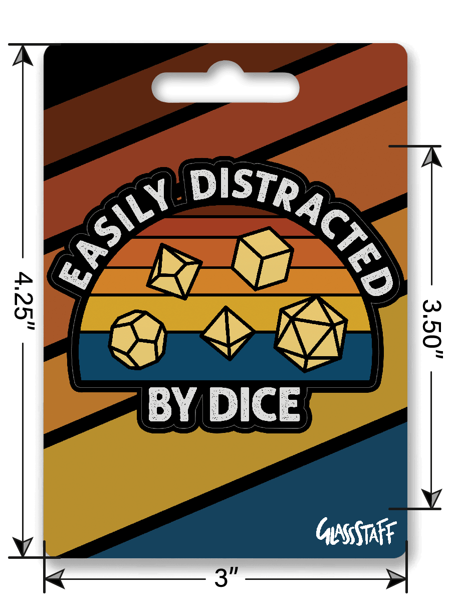 Gemakkelijk Afgeleid Sticker - D&D / TTRPG Sticker - {{c63a7ad528e98a4bedfc08453816ecac}}
