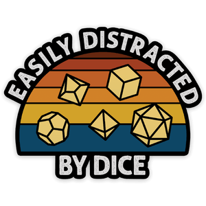 Easily Distracted sticker