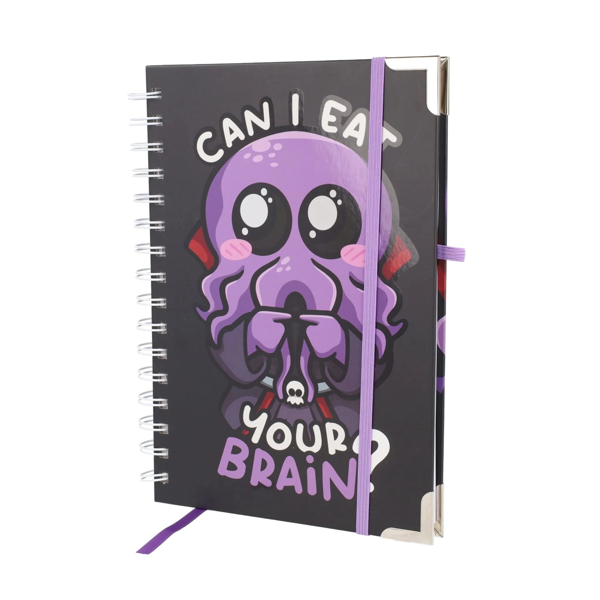 Eat Your Brain Deluxe Notebook - Deluxe Notebook - GlassStaff