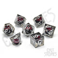 Fire Giant's Gaze Floating Eye RPG Dice Set - RPG Dice Set - GlassStaff
