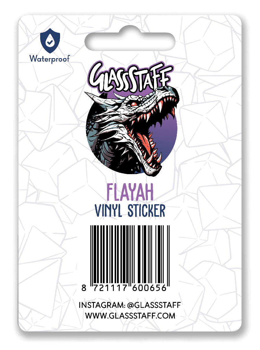 Flayah Sticker - Sticker - GlassStaff