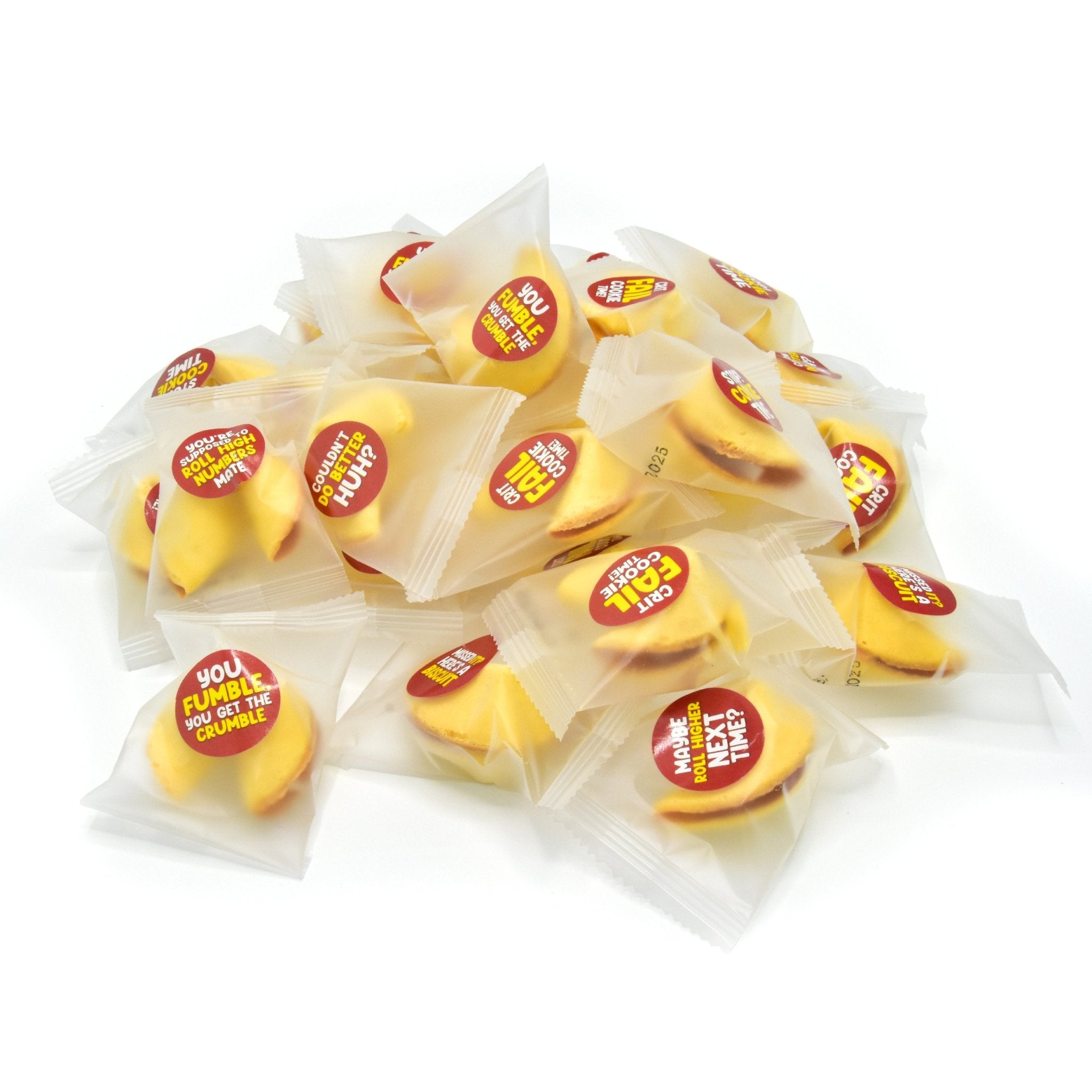 Fumble Crumbles - Critical Fail Cookies - Food - GlassStaff