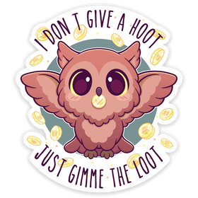 Gimme Loot Sticker - Sticker - GlassStaff
