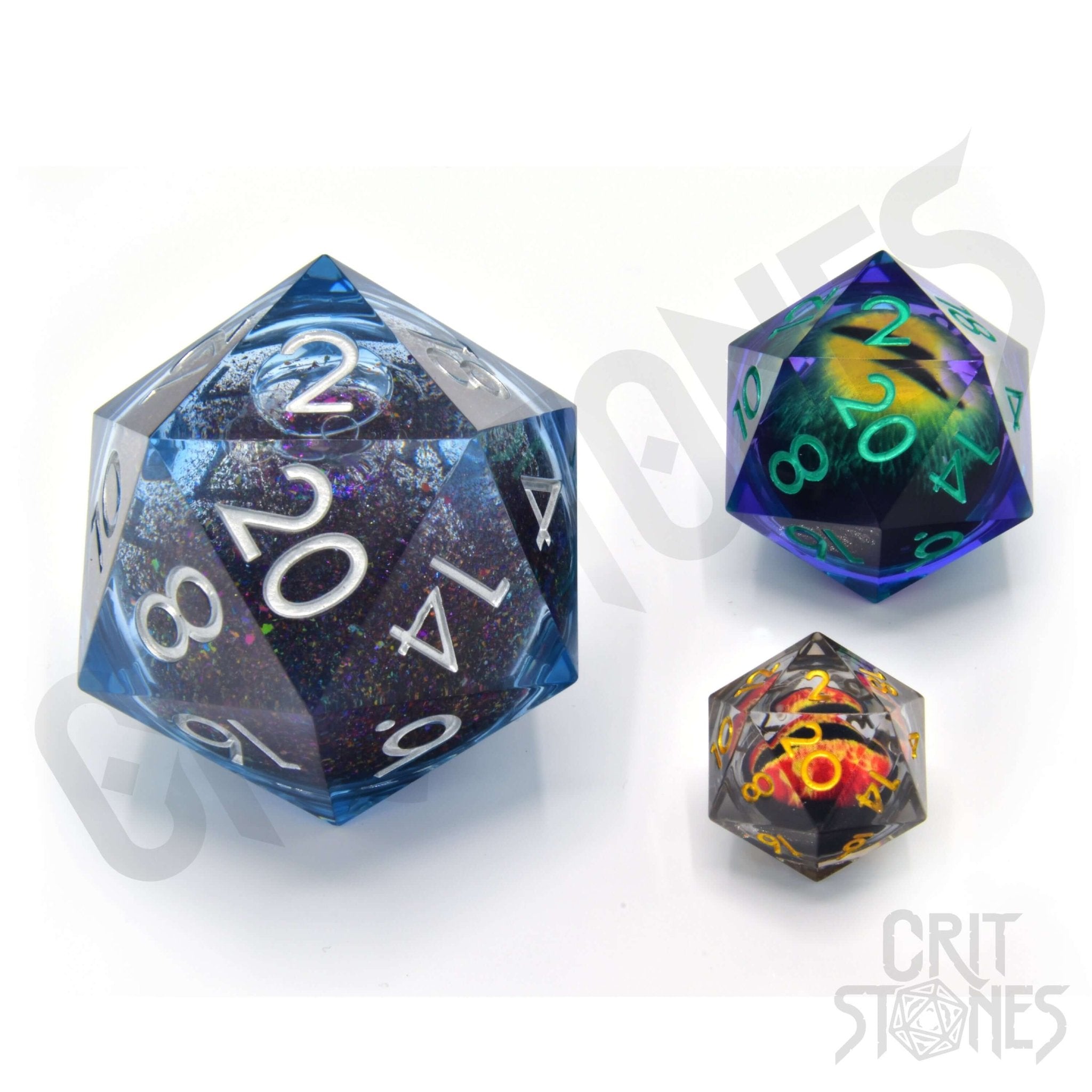 Glimcore 50mm Liquid Core D20 - 50mm D20 - GlassStaff