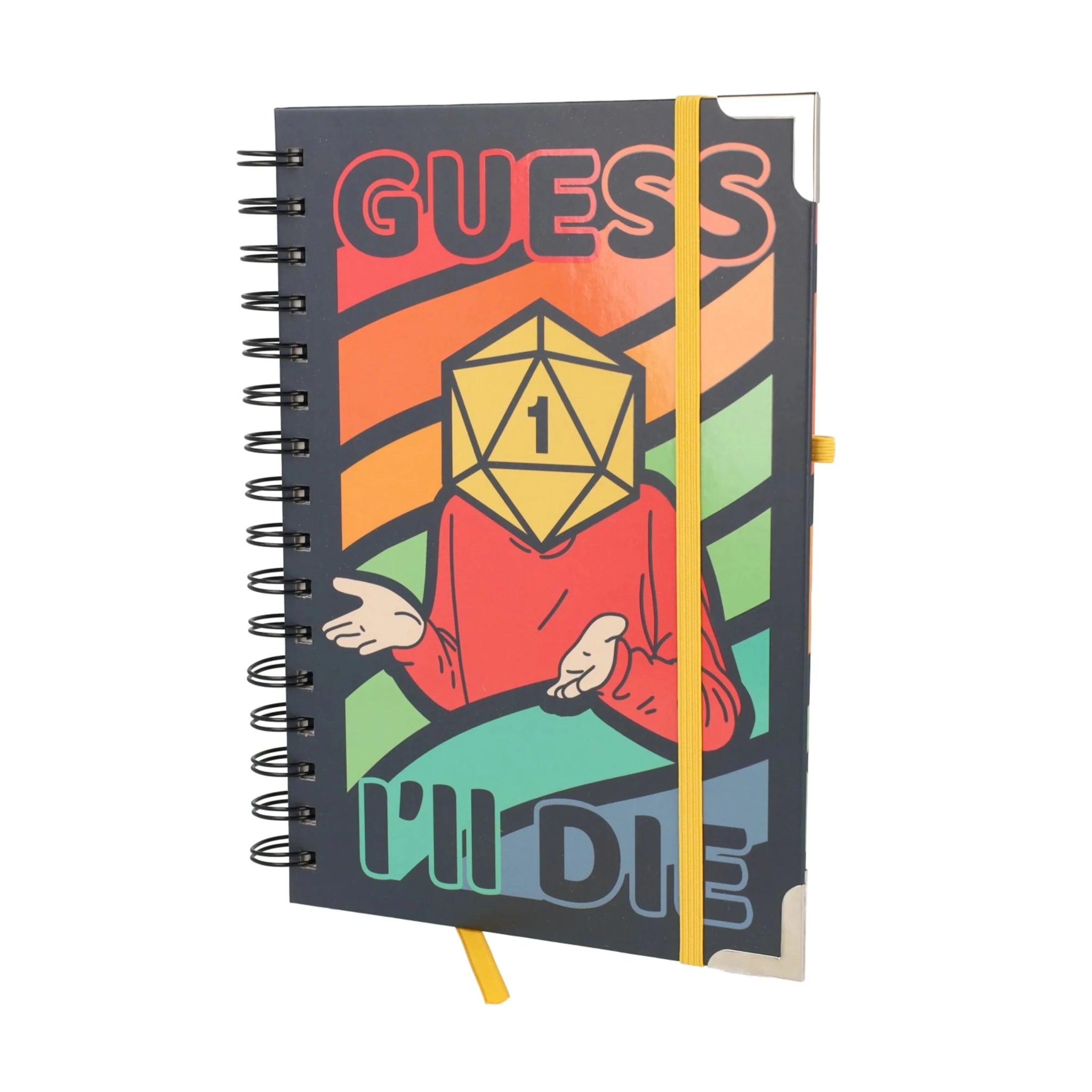 Guess I'll Die Deluxe Notebook - Deluxe Notebook - GlassStaff