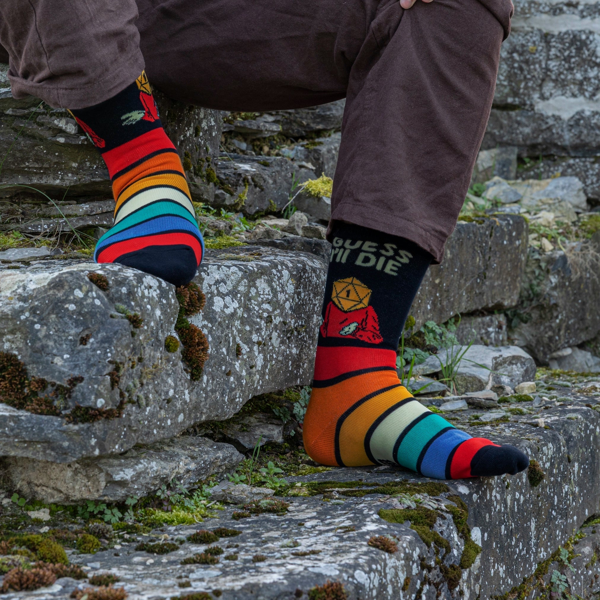 Guess I'll Die Socks - Socks - GlassStaff