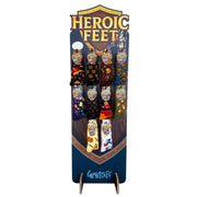 Heroic Feet standing POS - POS Materials - GlassStaff