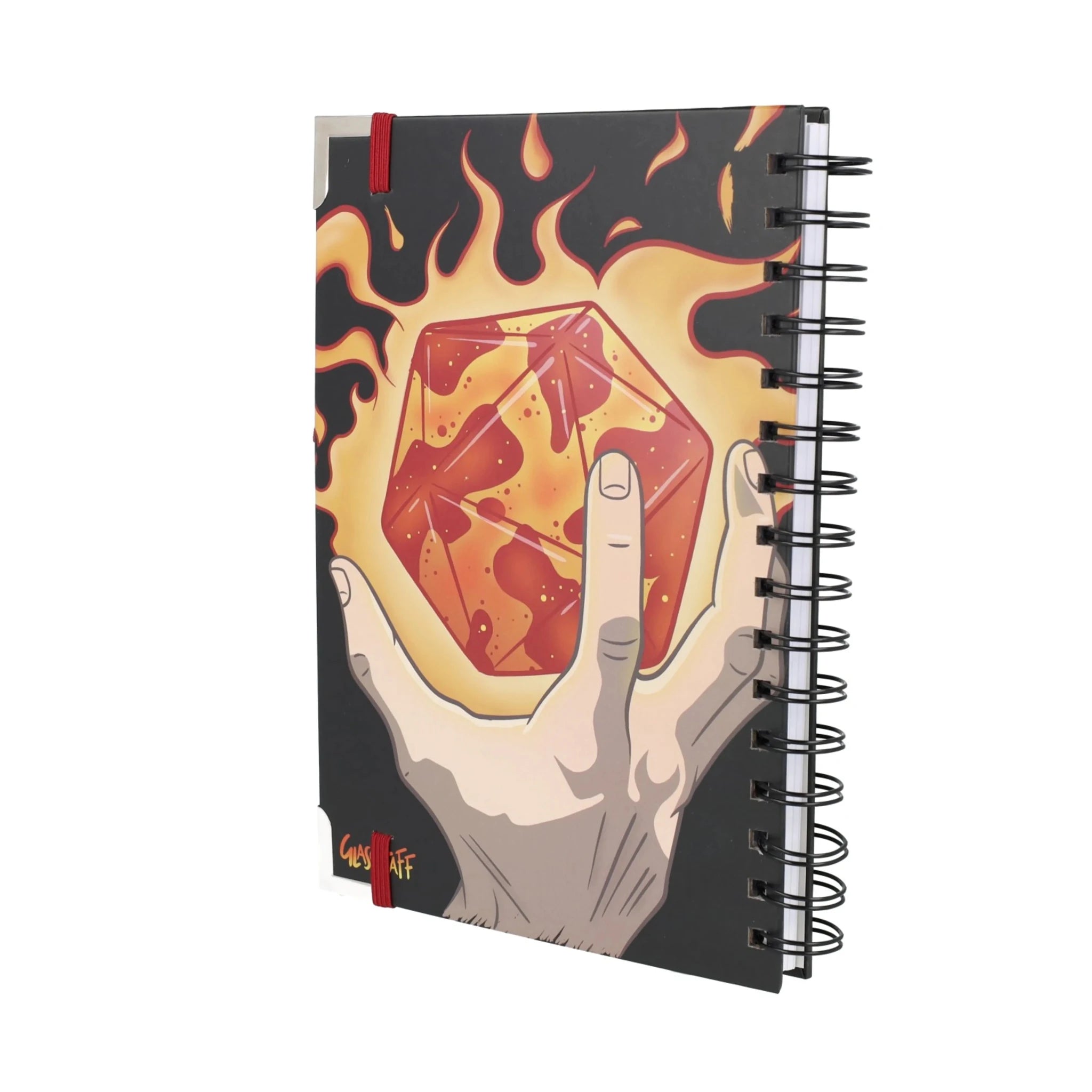 I Cast Fireball! Deluxe Notebook - Deluxe Notebook - GlassStaff