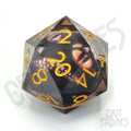 Looking Glass Luck 33mm Liquid Core D20 - 33mm D20 - GlassStaff