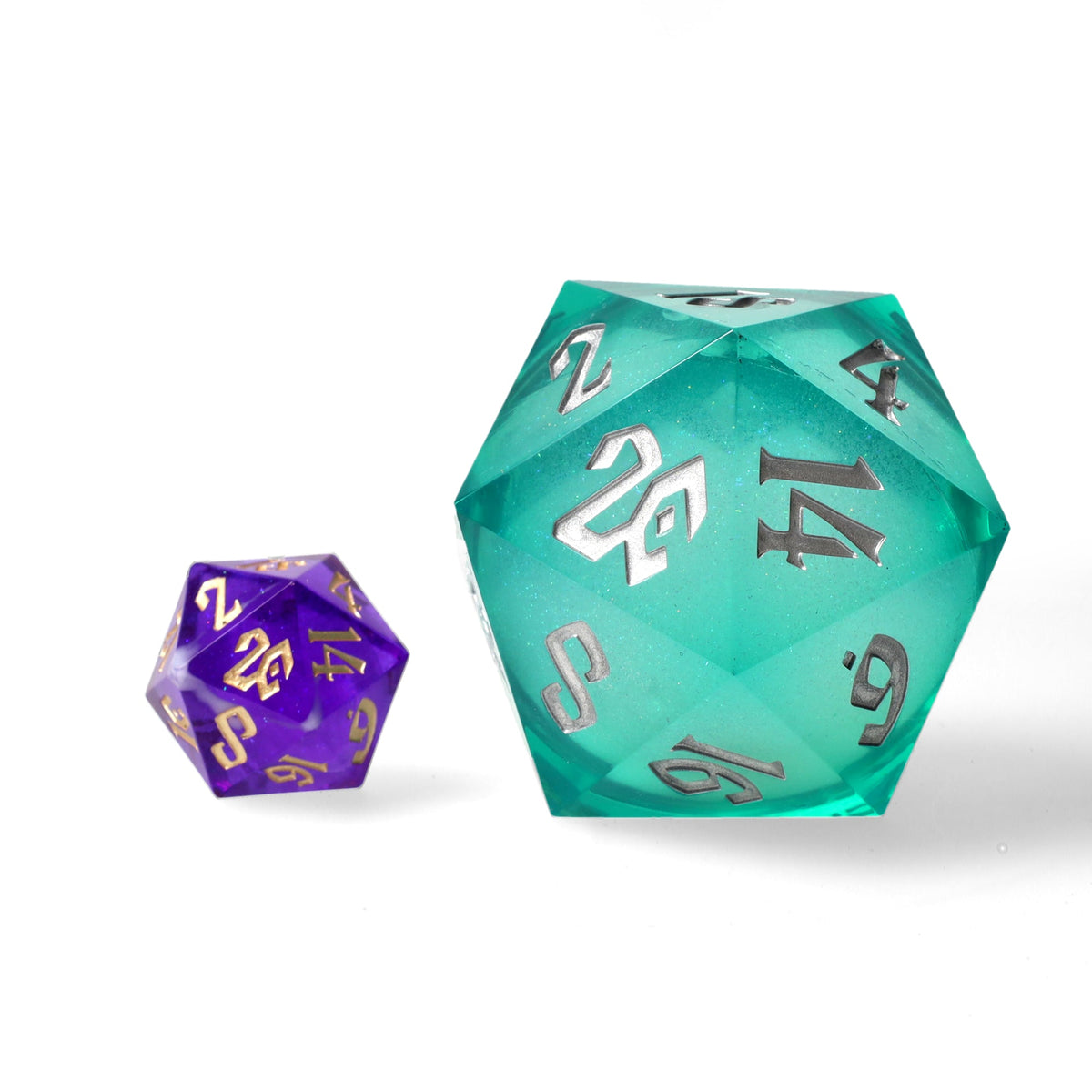 Ocean Orb 50mm Liquid Core D20 - 50mm D20 - GlassStaff