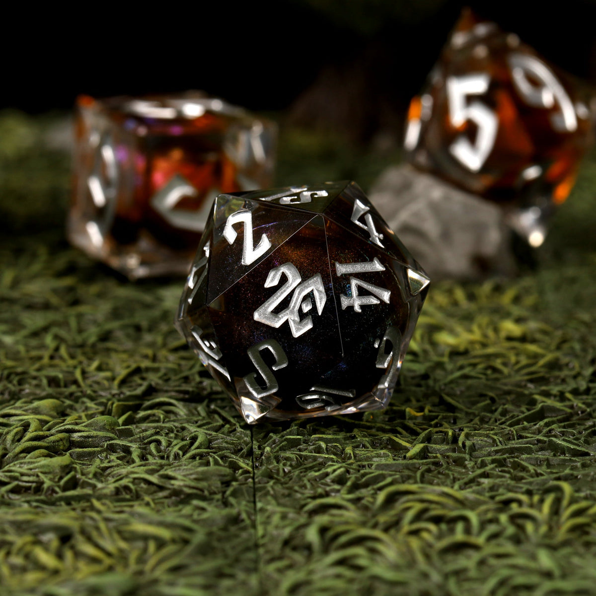 Phantasm Fluxcore RPG Dice Set - RPG Dice Set - GlassStaff