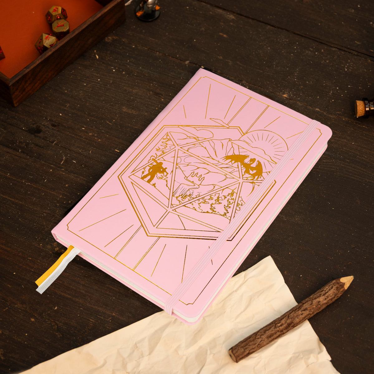 DnD 5e Player Journal rosa