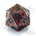 Pyroblade 33mm Metal D20 - 33mm D20 - GlassStaff