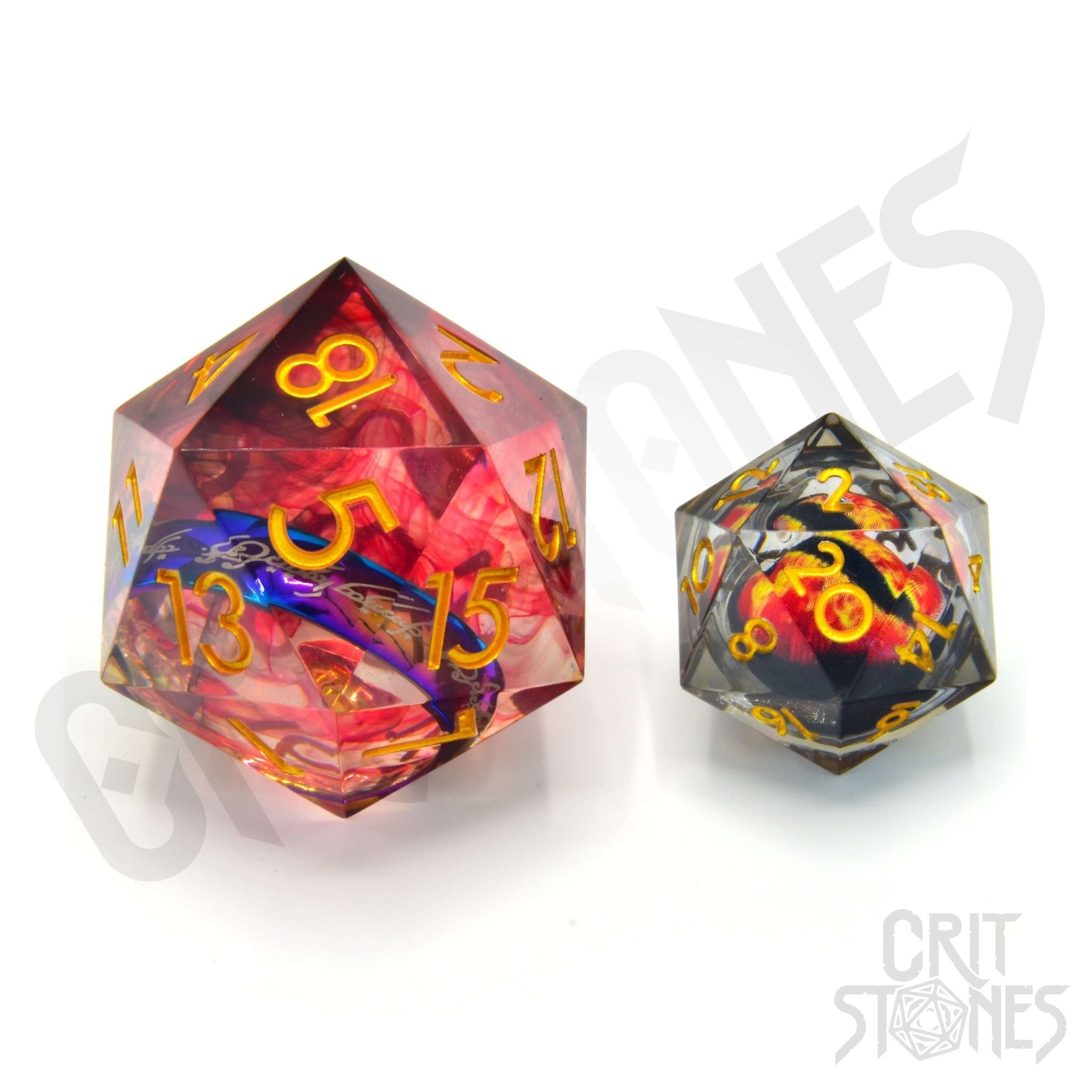 Ring of Power 33mm Resin D20 - 33mm D20 - GlassStaff