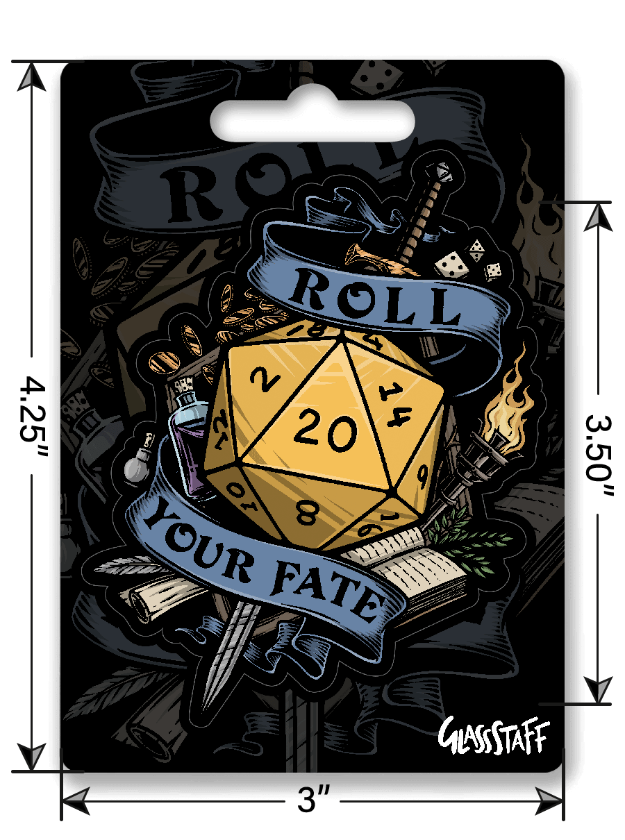 Rol je Lot 2 Sticker - D&D / TTRPG Sticker - {{525c50d66087566a46c0b486e4560de1}}