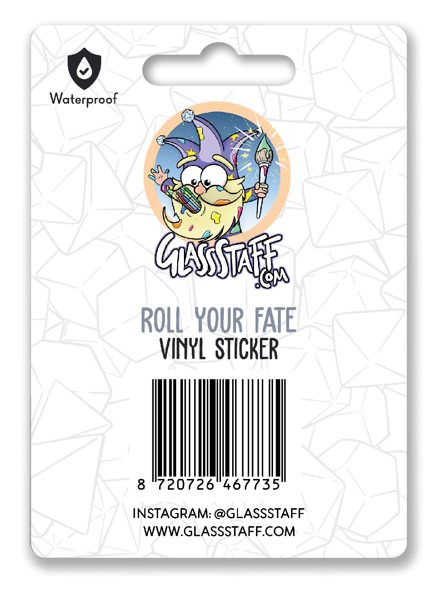 Roll Your Fate Sticker