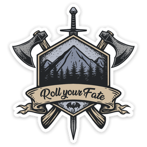 Roll Your Fate sticker