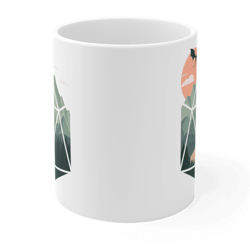 A d20 Scene Gift Mug