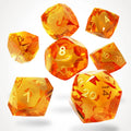 Solshard Sharp Edge Resin RPG Dice Set - RPG Dice Set - GlassStaff