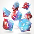 Spring Bliss Sharp Edge Resin RPG Dice Set - RPG Dice Set - GlassStaff