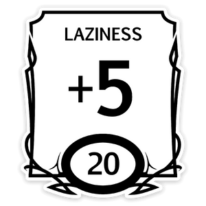 Stat Block Laziness sticker