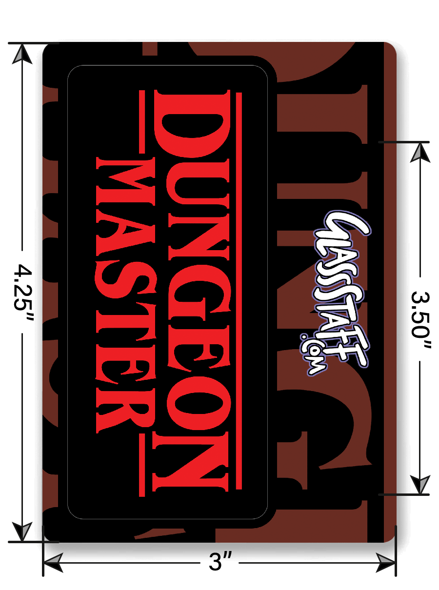 Dungeon Master Sticker - D&D / TTRPG Sticker - Glassstaff