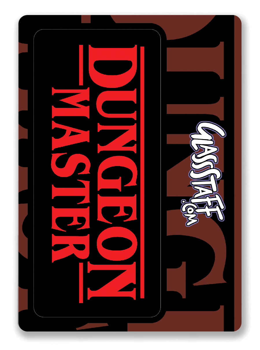 Dungeon Master Sticker - D&D / TTRPG Sticker - Glassstaff