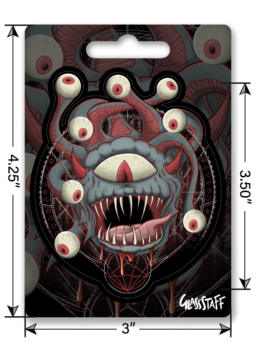 Oproepen van de Toeschouwer Sticker - D&D / TTRPG Sticker - {{dd3adbf0b2d96596c31c26da1c692529}}