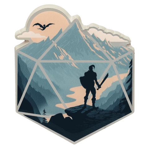 The d20 Champion Pin - Pin - GlassStaff