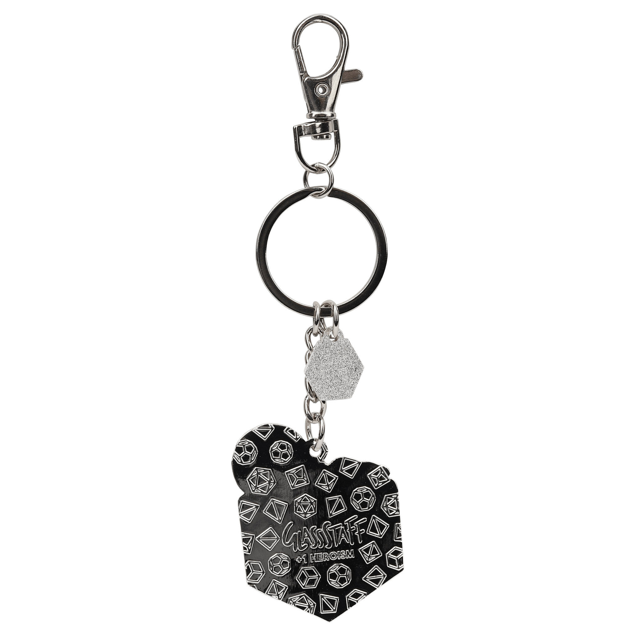 The d20 Hero Keychain - Keychain - GlassStaff