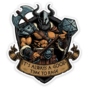 Time to Rage sticker