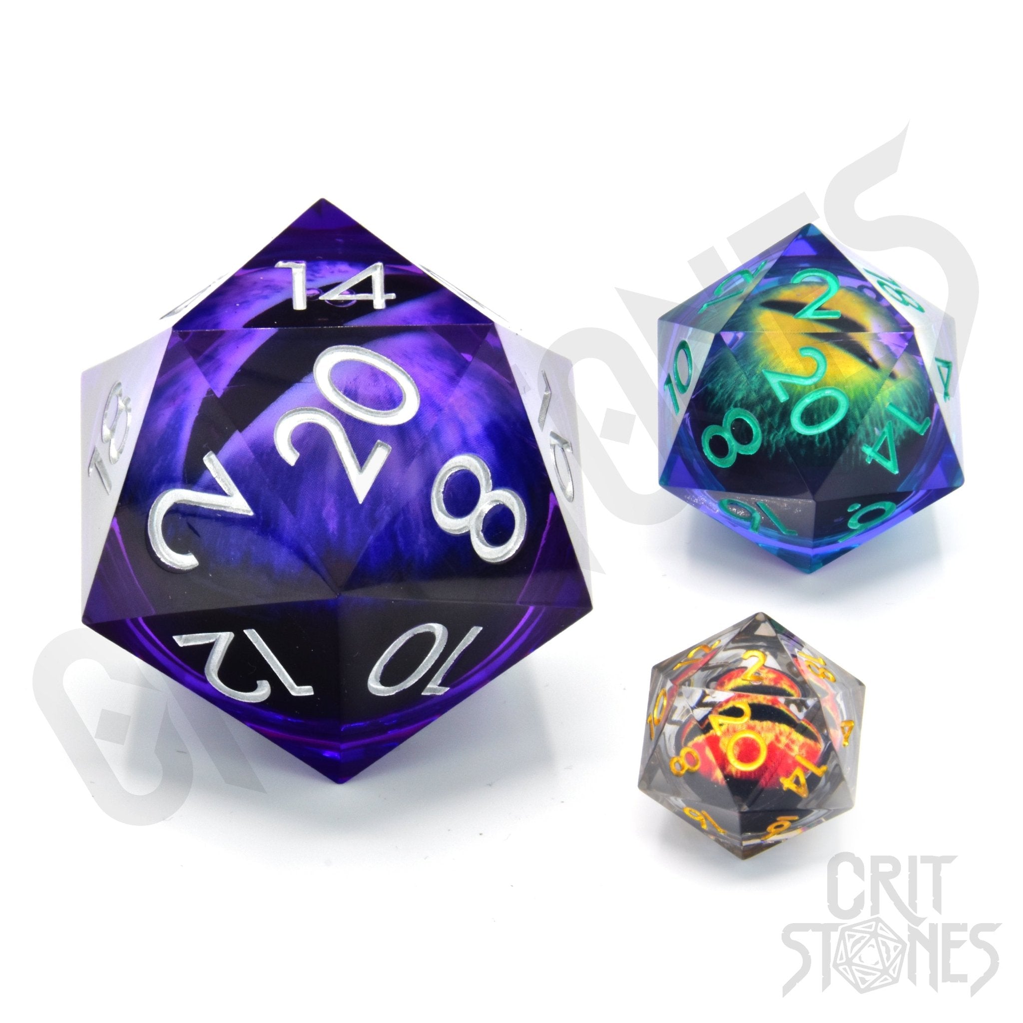 Void Vision 50mm Liquid Core D20 - 50mm D20 - GlassStaff