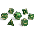 Wildlight Break Metal RPG Dice Set - RPG Dice Set - GlassStaff
