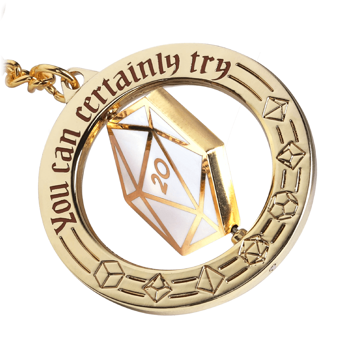 You Can Certainly Try Keychain - Keychain - GlassStaff