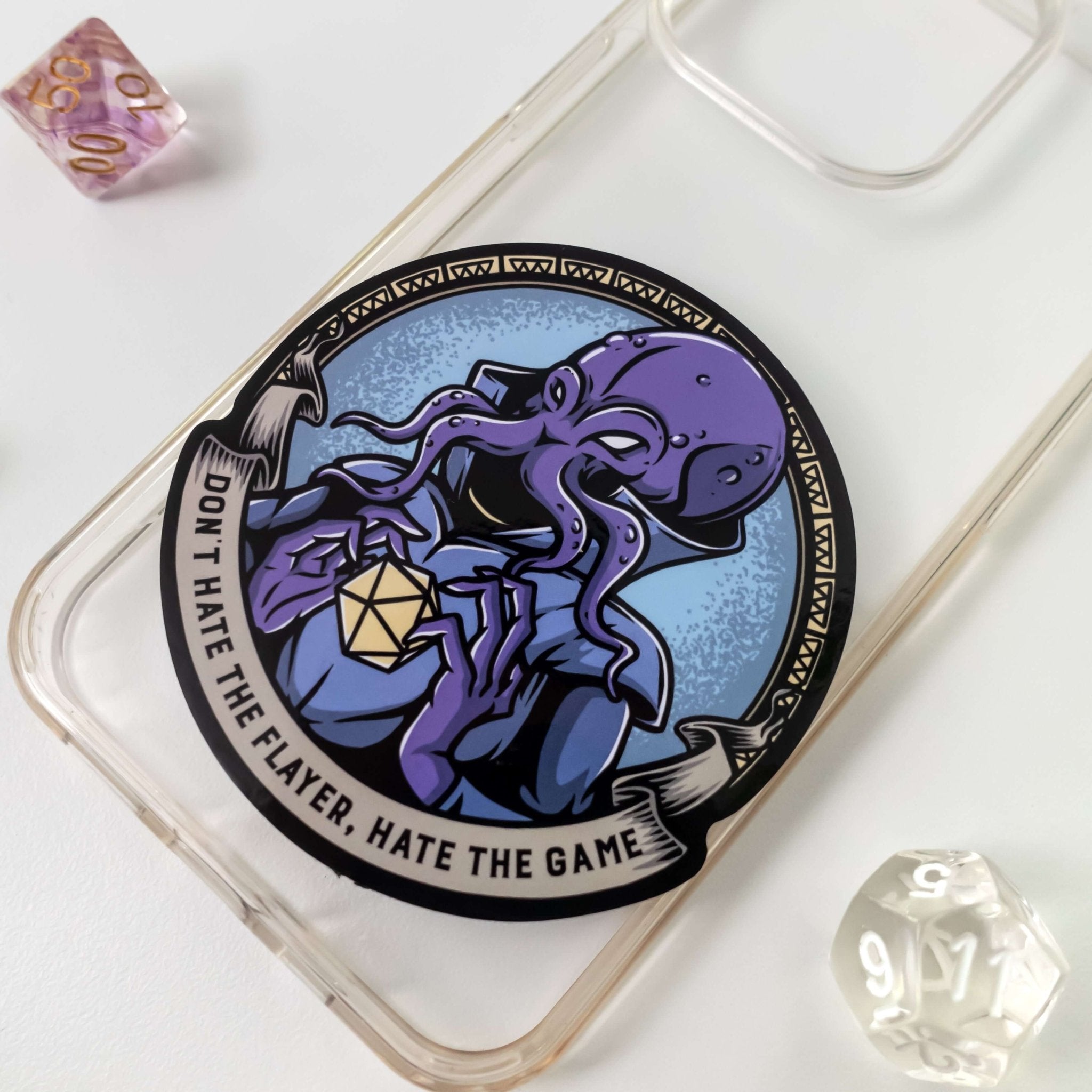 Don't Haat de Flayer Sticker - D&D / TTRPG Sticker - {{0687a38bc4ec97c4eae4e3ebe81c575a}}