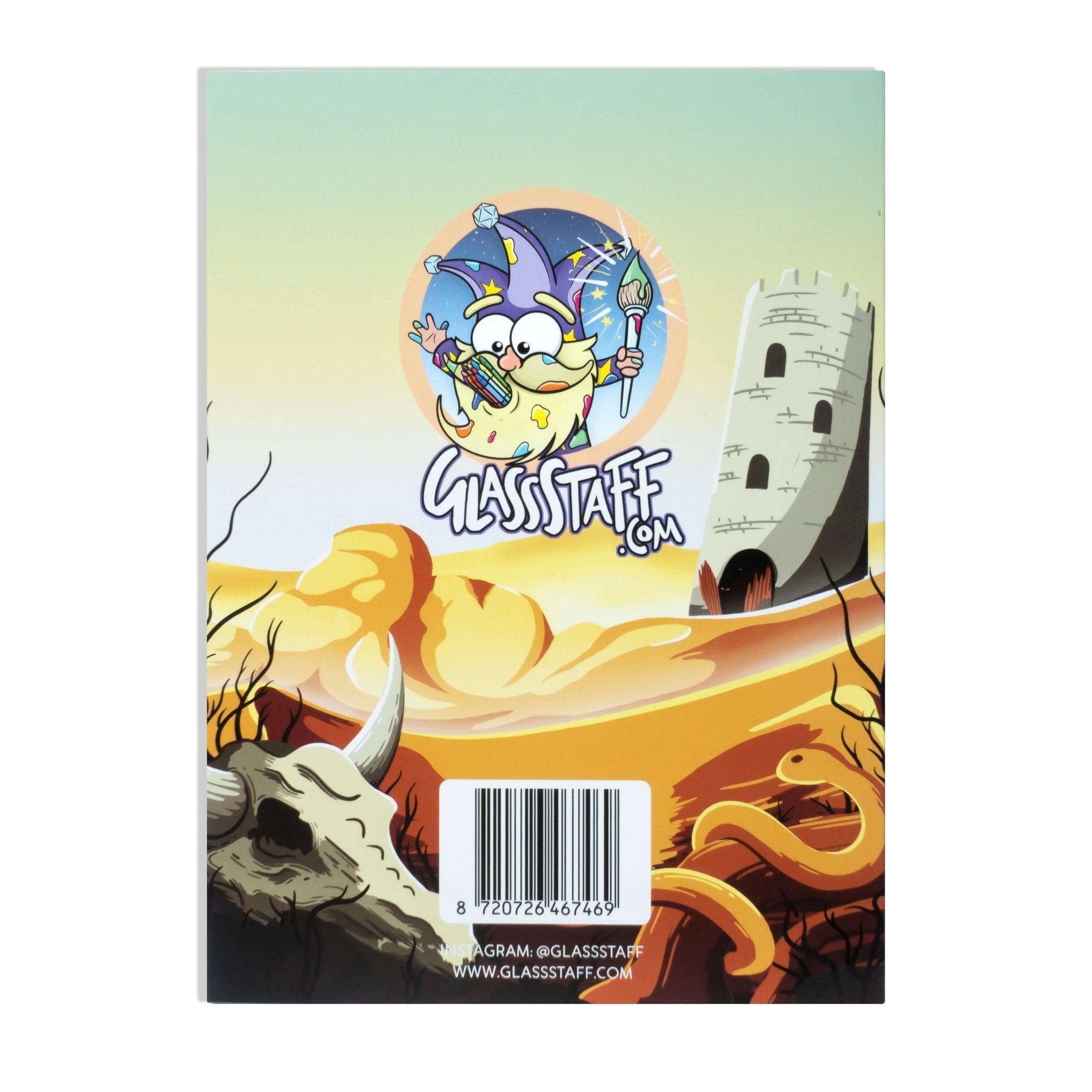 Dragon D20 Greeting Card - Greeting Card - GlassStaff